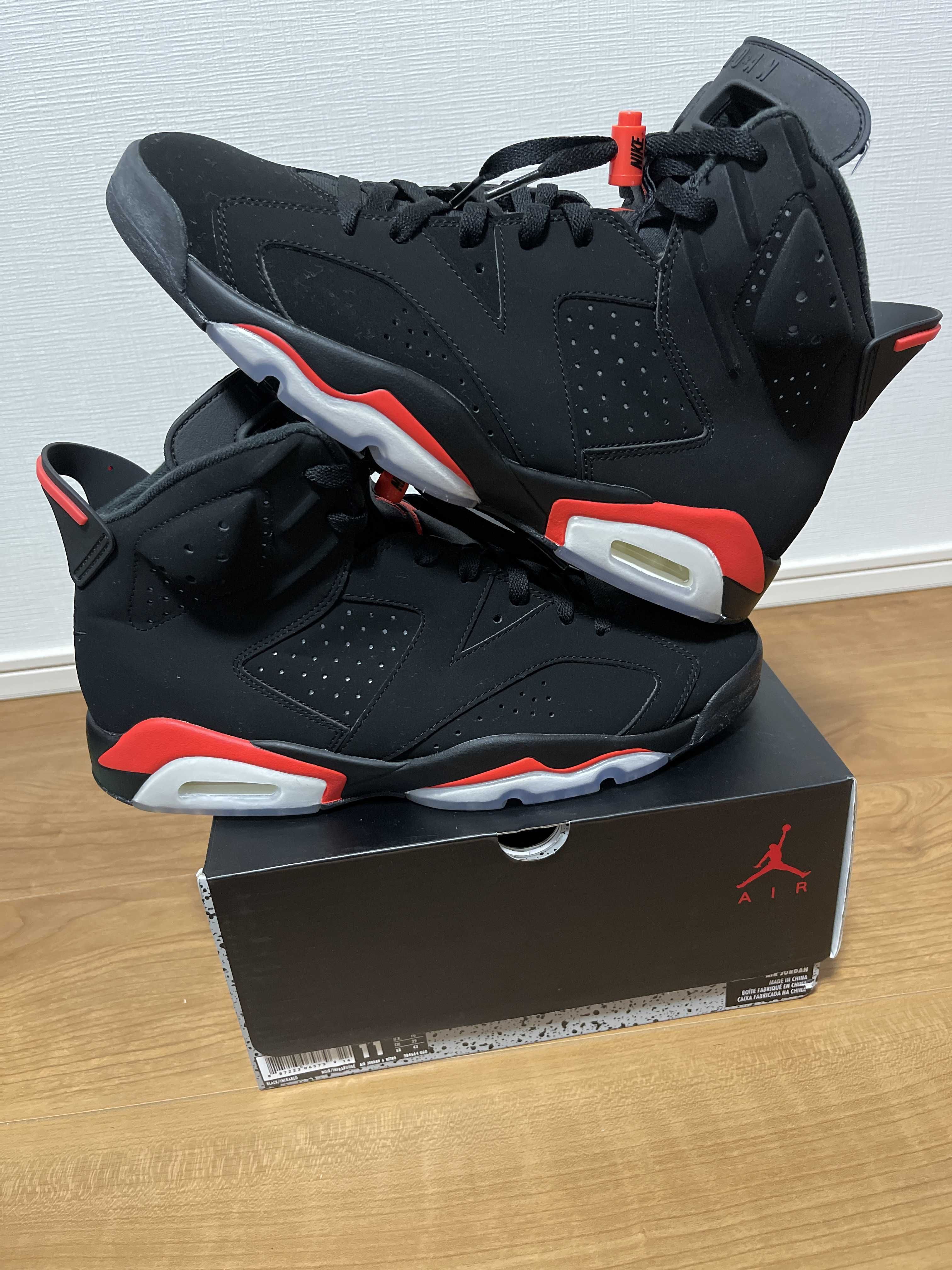 Nike Air Jordan 6 Retro OG "Black/Infrared"