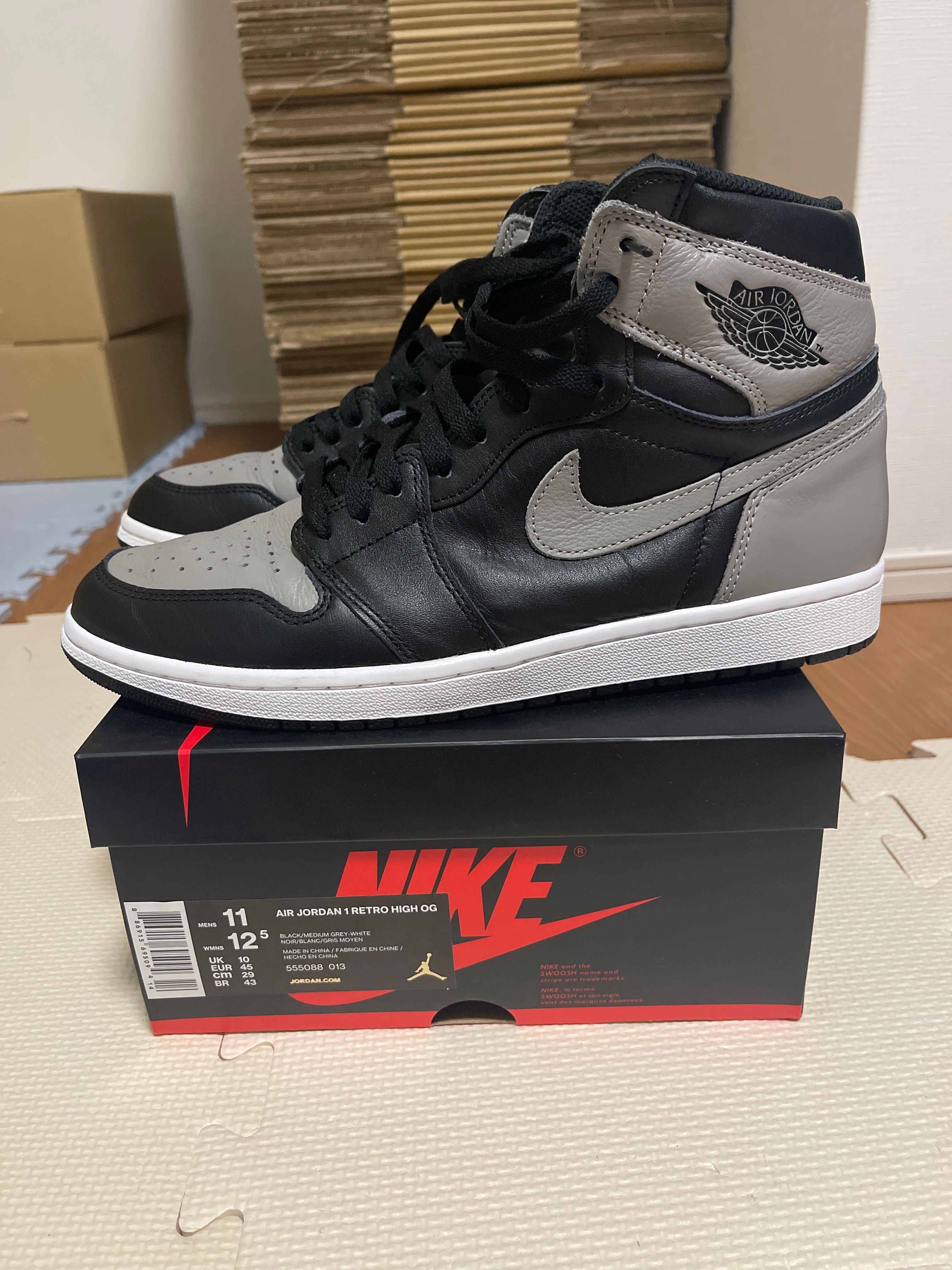 Nike Air Jordan 1 Retro High OG "Shadow"(2018)