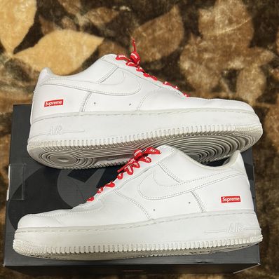 Supreme × Nike Air Force 1 Low "White"