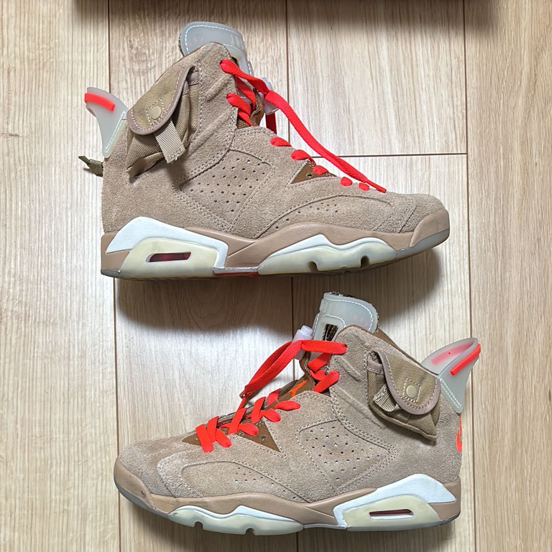 Travis Scott × Nike Air Jordan 6 "British Khaki"