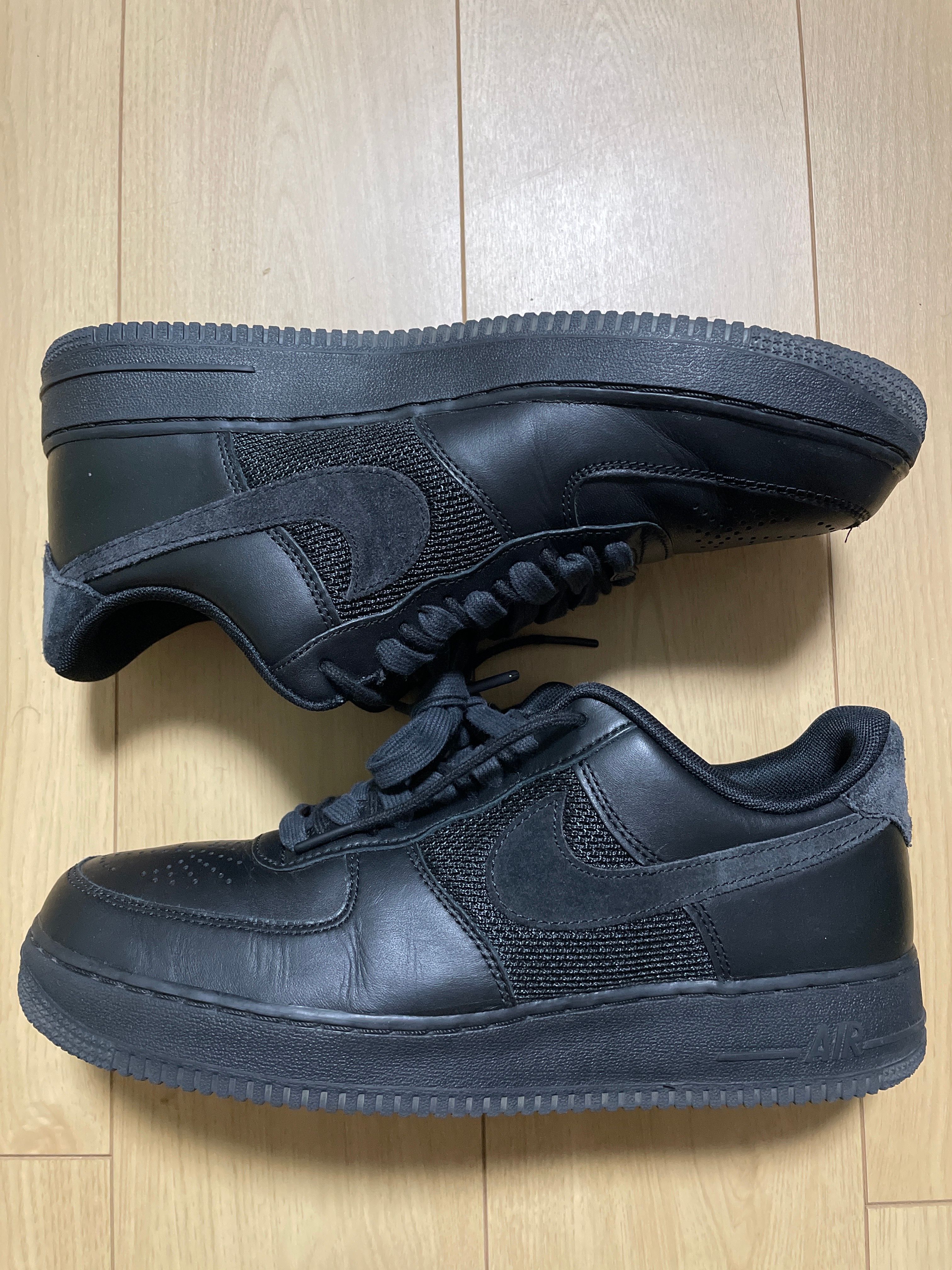 Slam Jam × Nike Air Force 1 Low "Black and Off Noir"