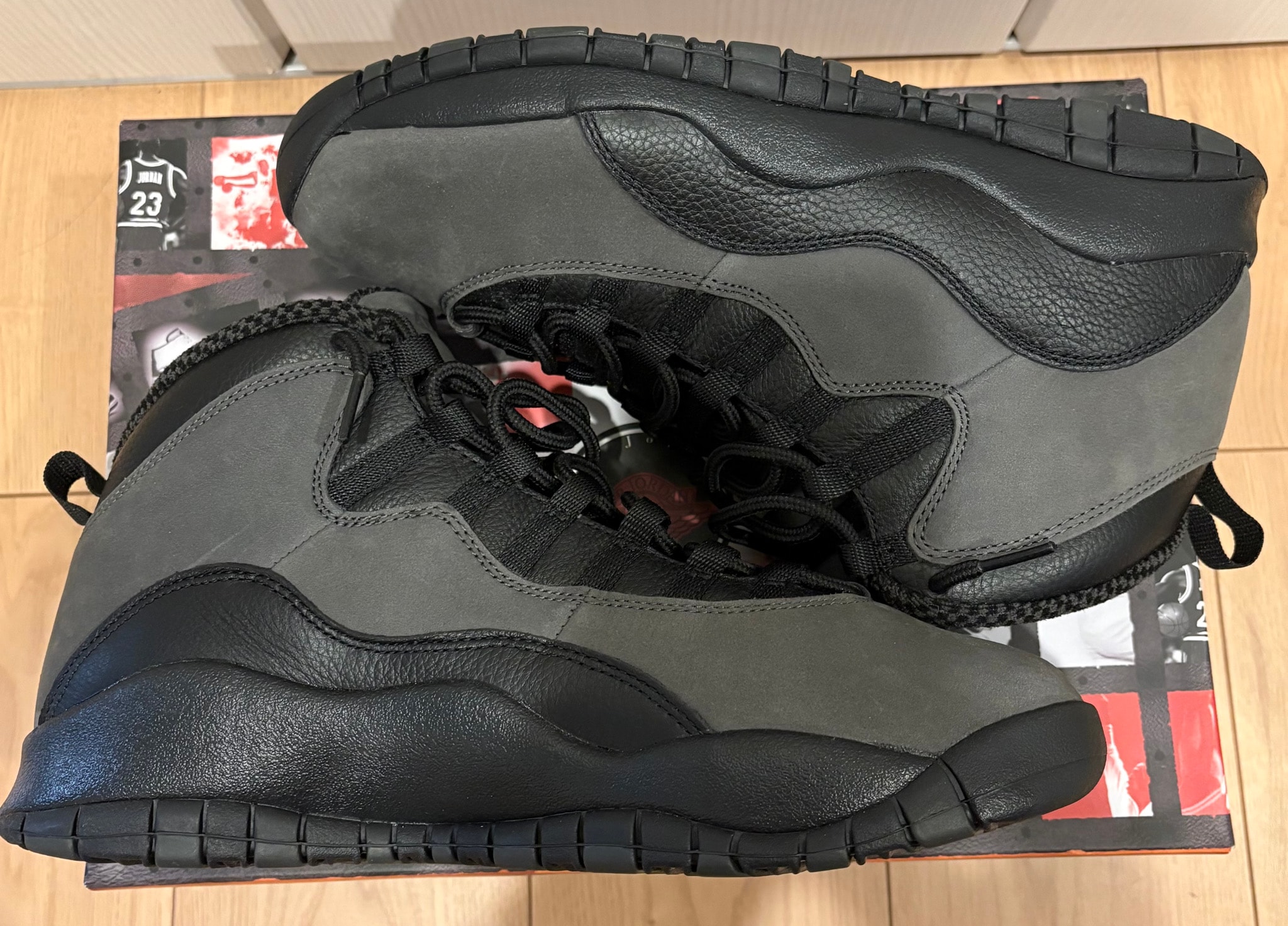Nike Air Jordan 10 Retro "Shadow/Charred Grey/Black"