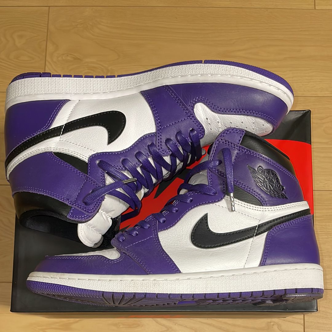 Nike Air Jordan 1 Retro High OG "Court Purple White/Black" (2020)