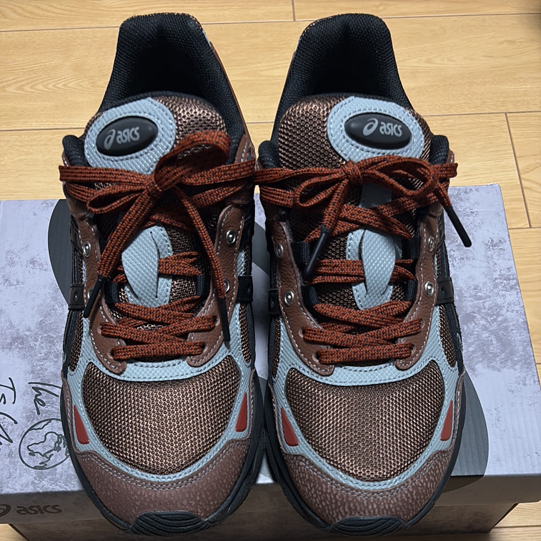 HAL STUDIOS × Asics Gel-NYC 2.0 SSHS "Mahogany/Black"
