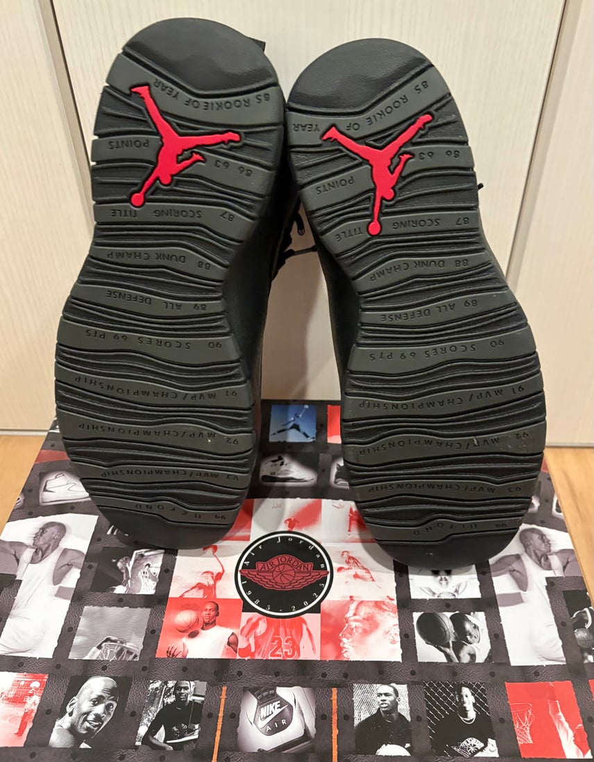 A (未使用に近い)】ナイキ エアジョーダン10 レトロ A (未使用に近い)】ナイキ エアジョーダン10 レトロ