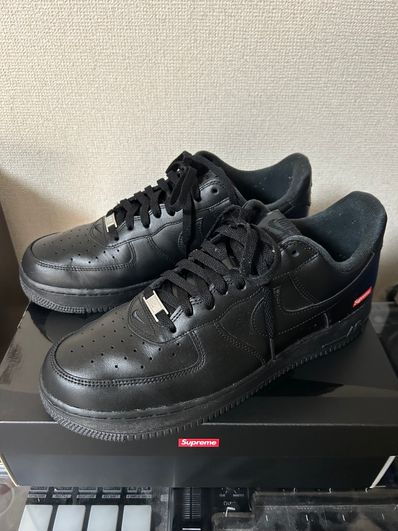 Supreme × Nike Air Force 1 Low "Black"