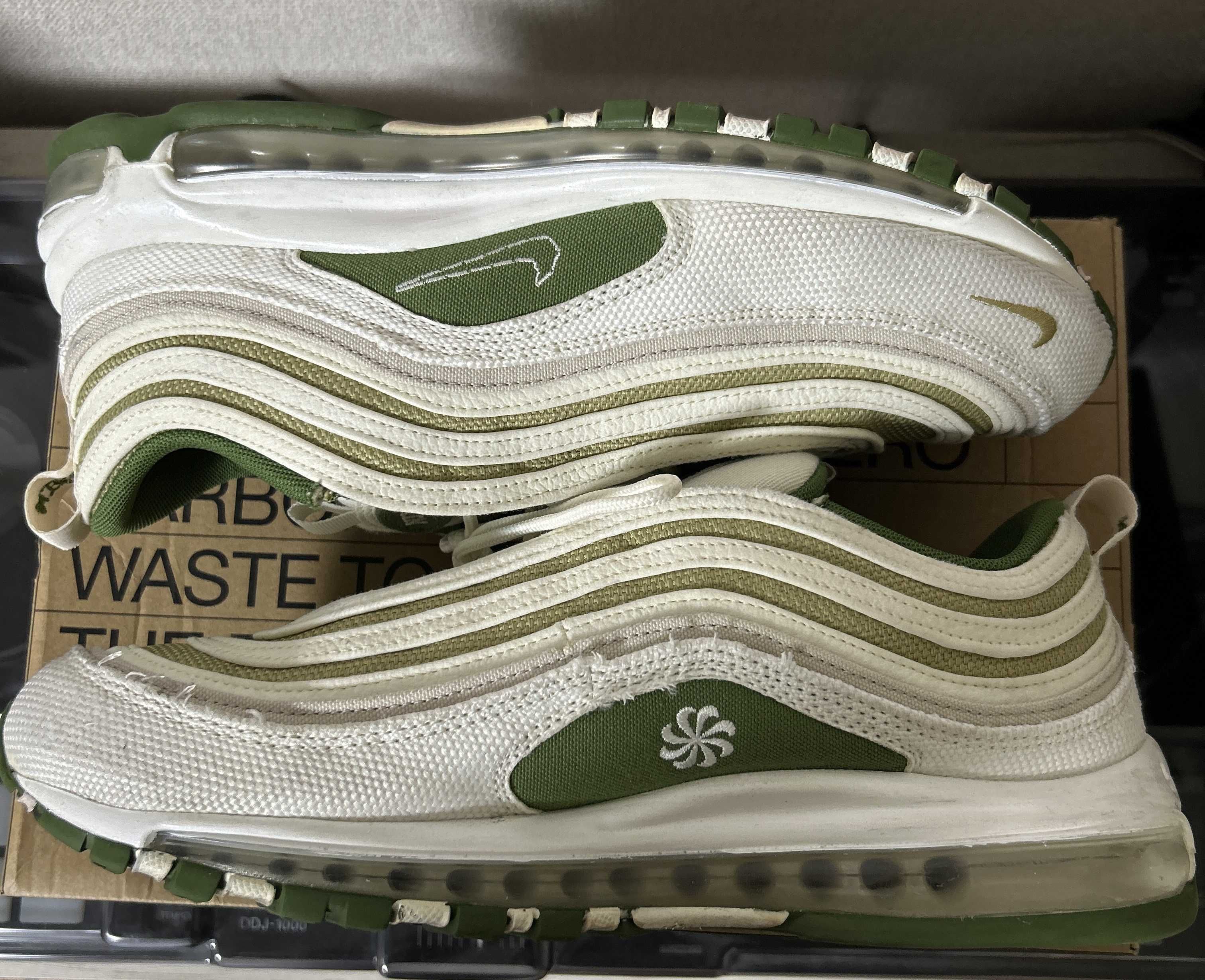 Nike Air Max 97 Sun Club "White/Green/Gold"