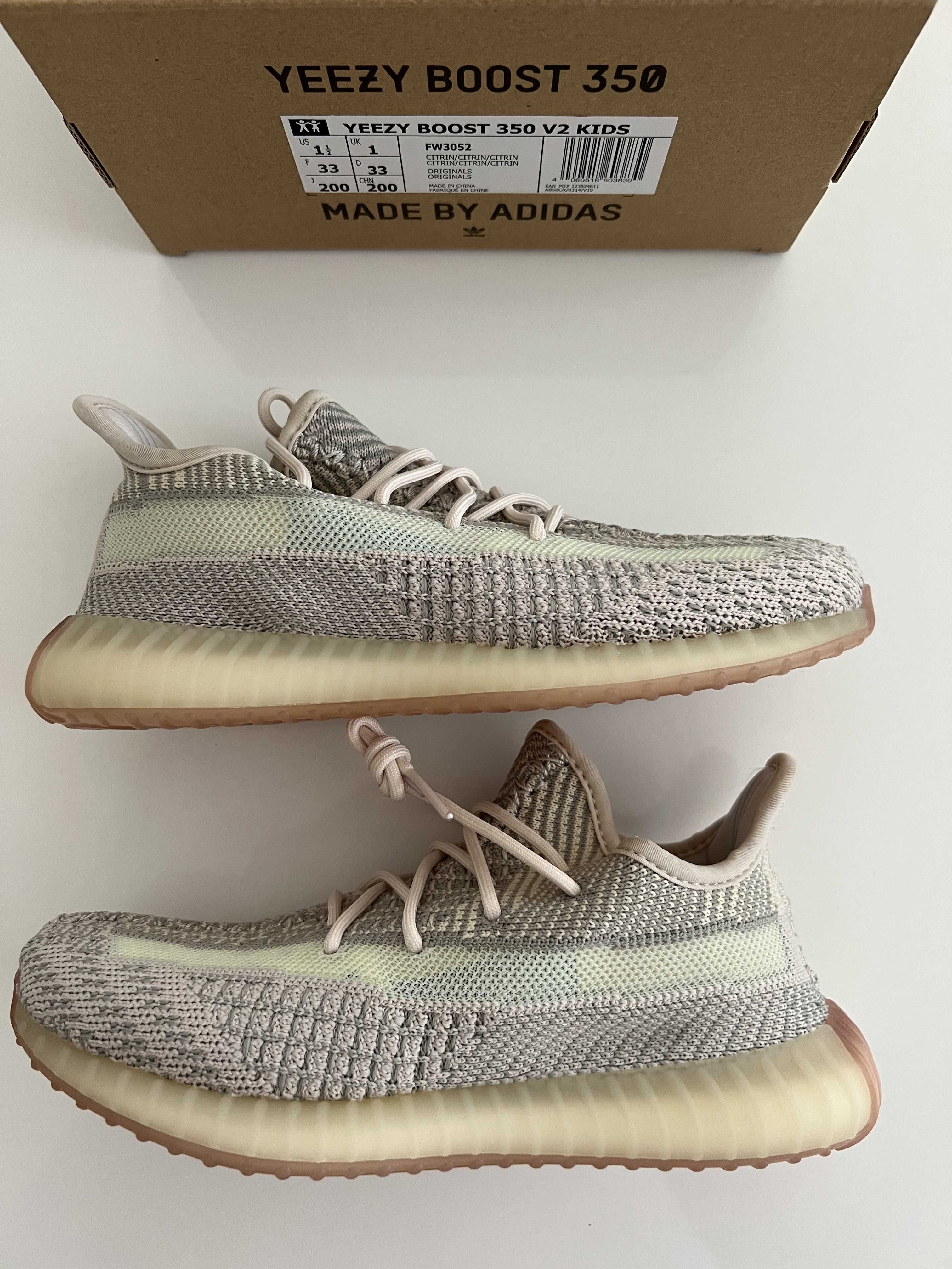 adidas PS YEEZY Boost 350 V2 "Citrin"