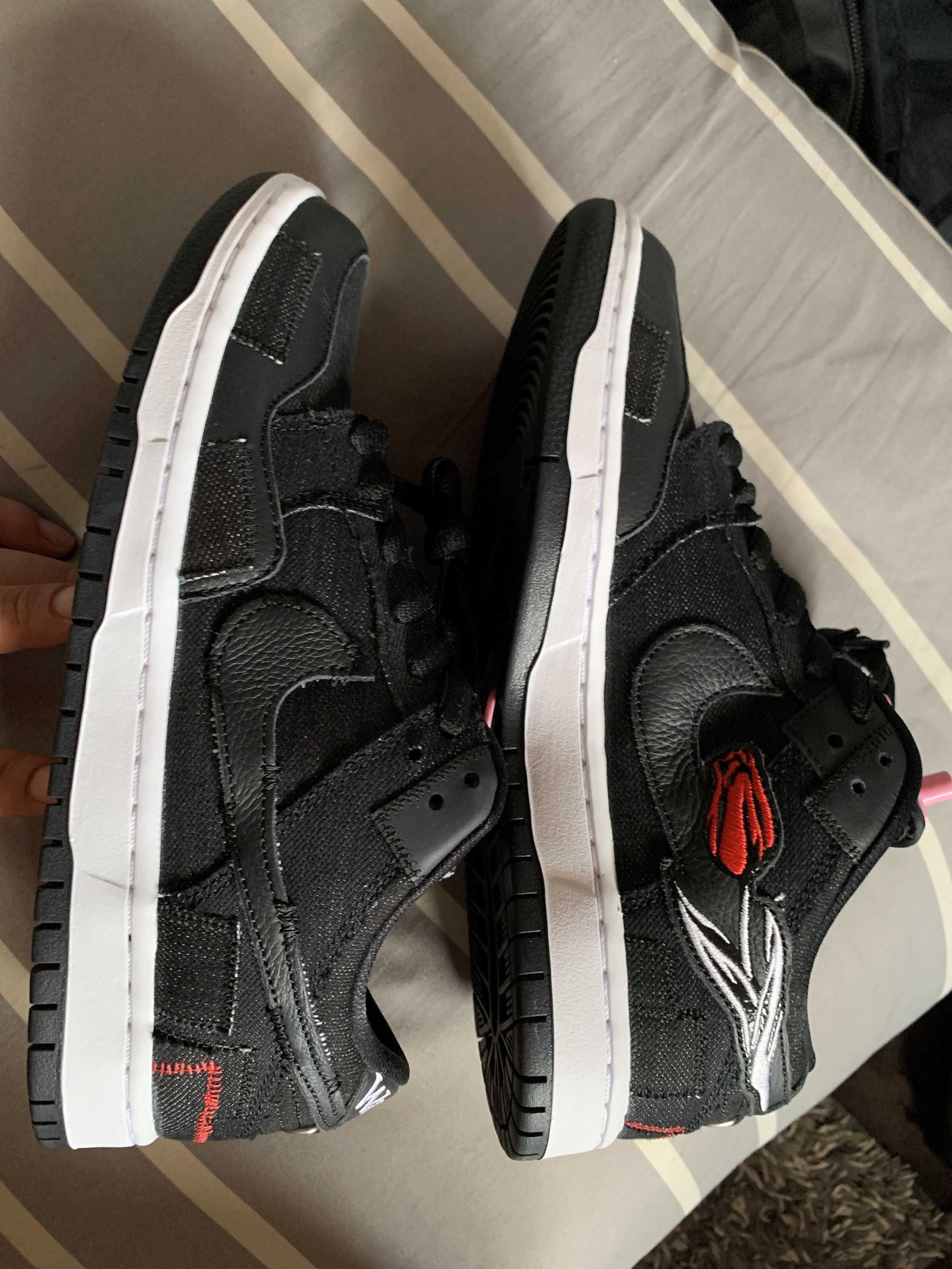 Wasted Youth × Nike SB Dunk Low "Black Denim" / VERDY