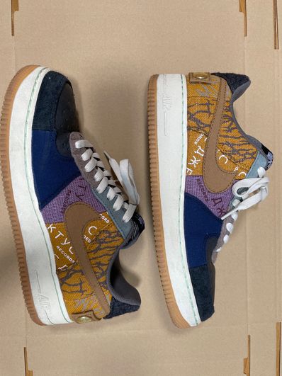 Travis Scott × Nike Air Force 1 Low Cactus Jack "Multi Color"