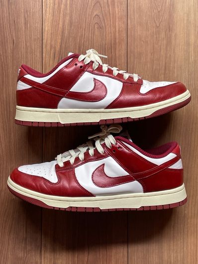 Nike Women's Dunk Low PRM "Team Red and White"