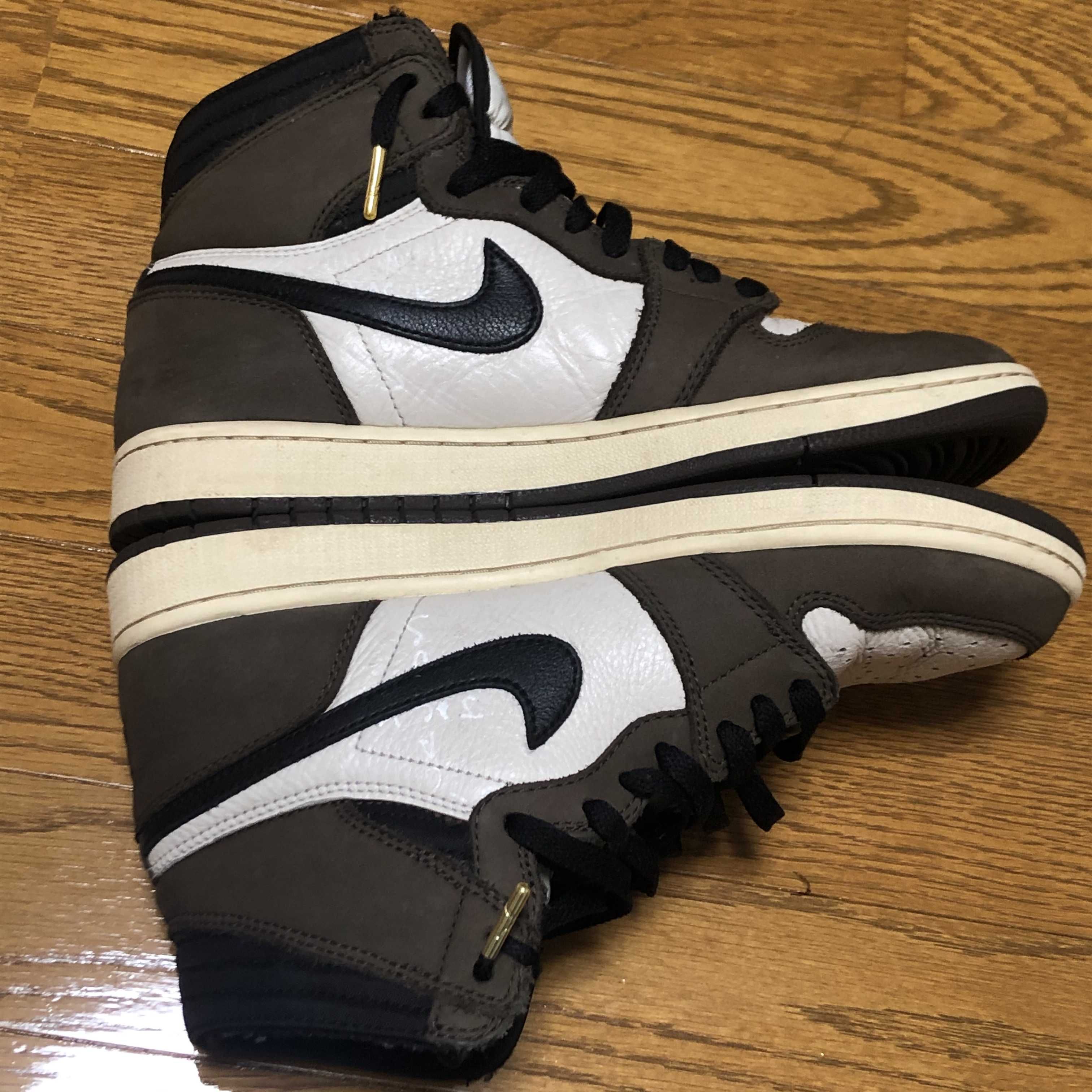 Travis Scott × Nike Air Jordan 1 Retro High OG TS SP "Sail/Dark Mocha"
