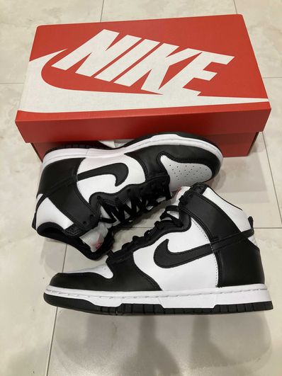 Nike Women's Dunk High "Black and White"