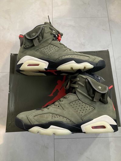 Travis Scott × Nike Air Jordan 6 Retro "Medium Olive"
