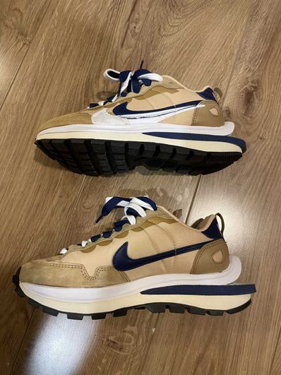 Sacai × Nike Vapor Waffle "Sesame And Blue Void"