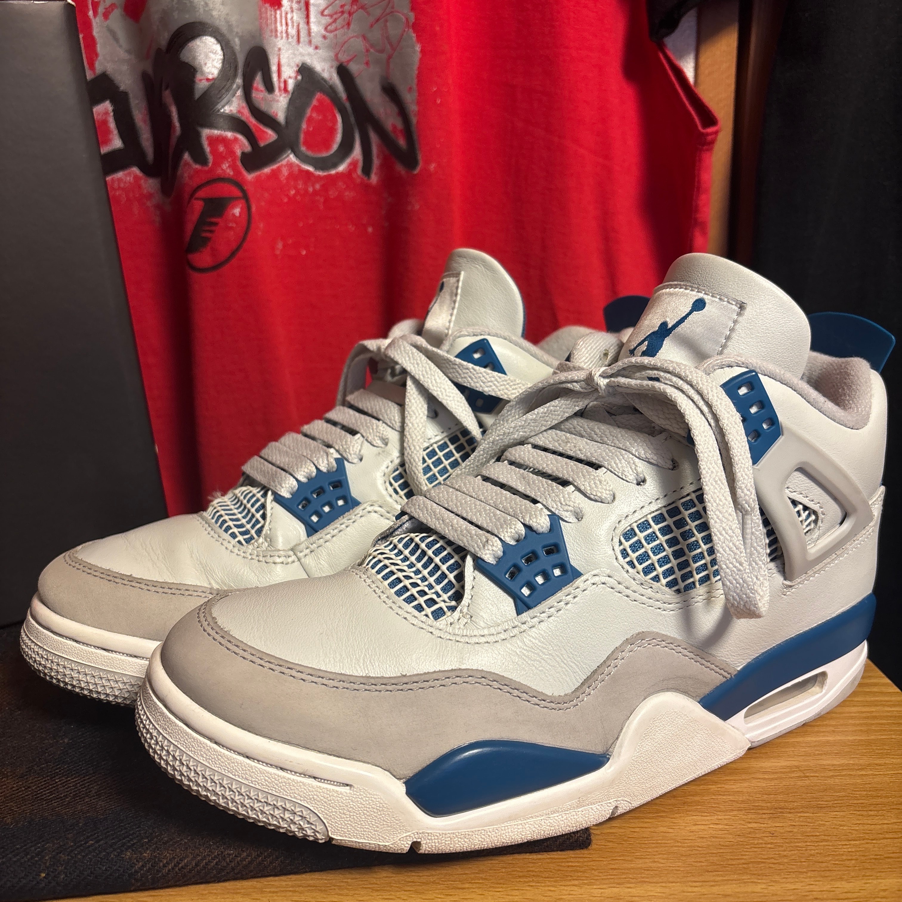 Nike Air Jordan 4 Retro "Industrial Blue"