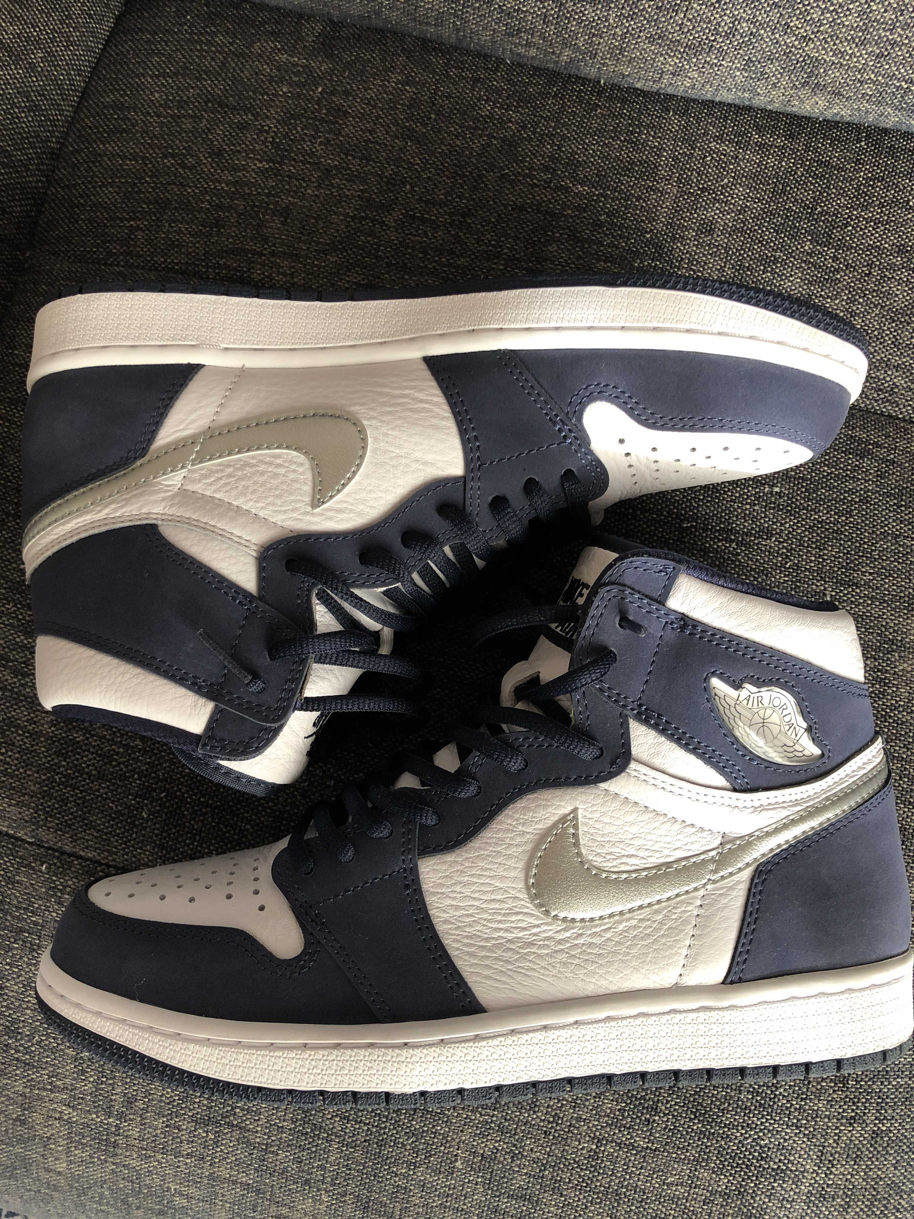 Nike Air Jordan 1 High OG CO.JP "White/Midnight Navy" (2020)(ブリーフケースなし)