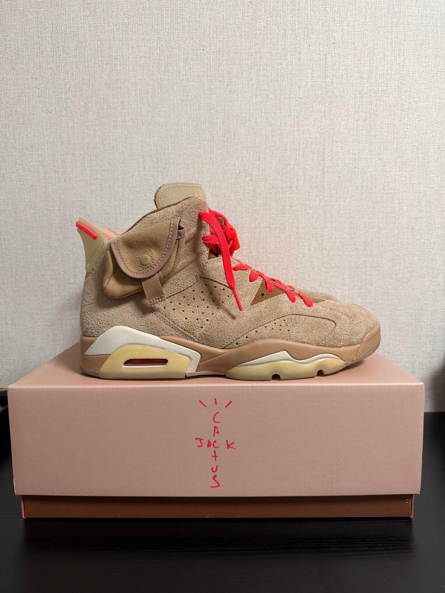 Travis Scott × Nike Air Jordan 6 "British Khaki"