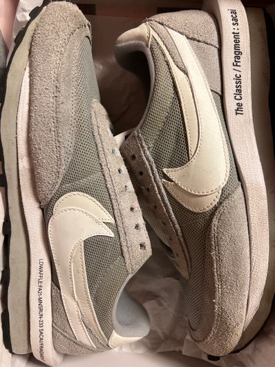 Fragment × sacai × Nike LD Waffle "Light Smoke Grey"