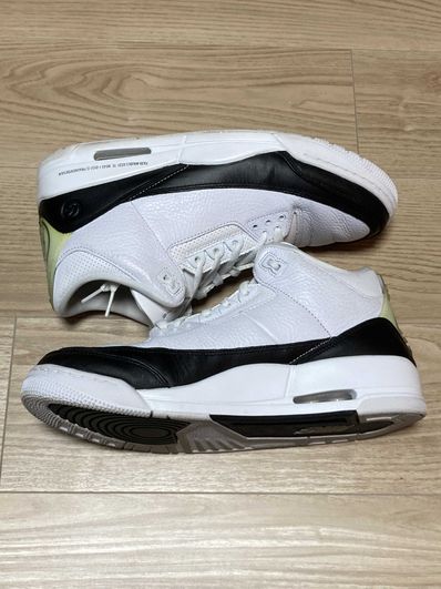Fragment × Nike Air Jordan 3 "White/Black"