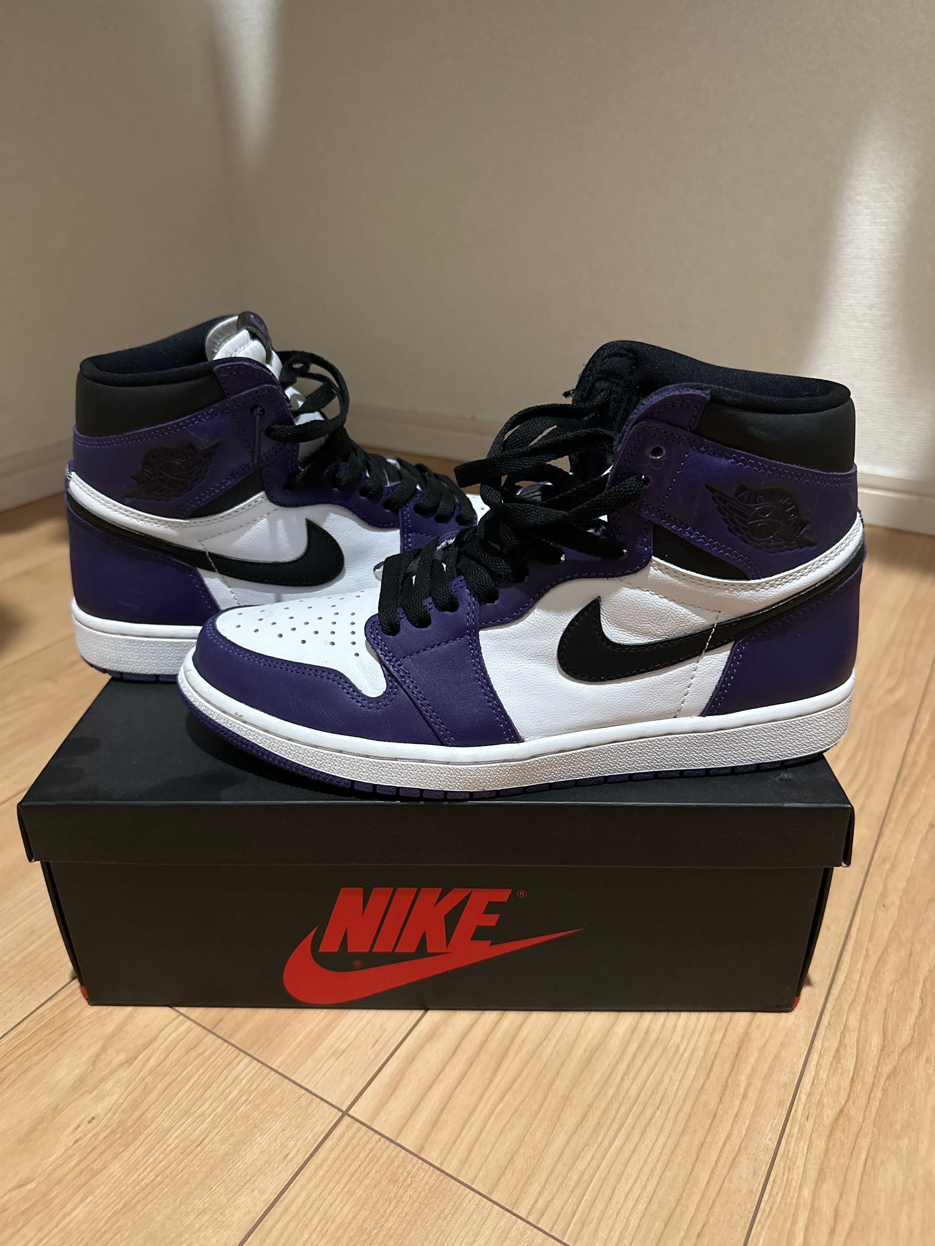 Nike Air Jordan 1 Retro High OG "Court Purple White/Black" (2020)   