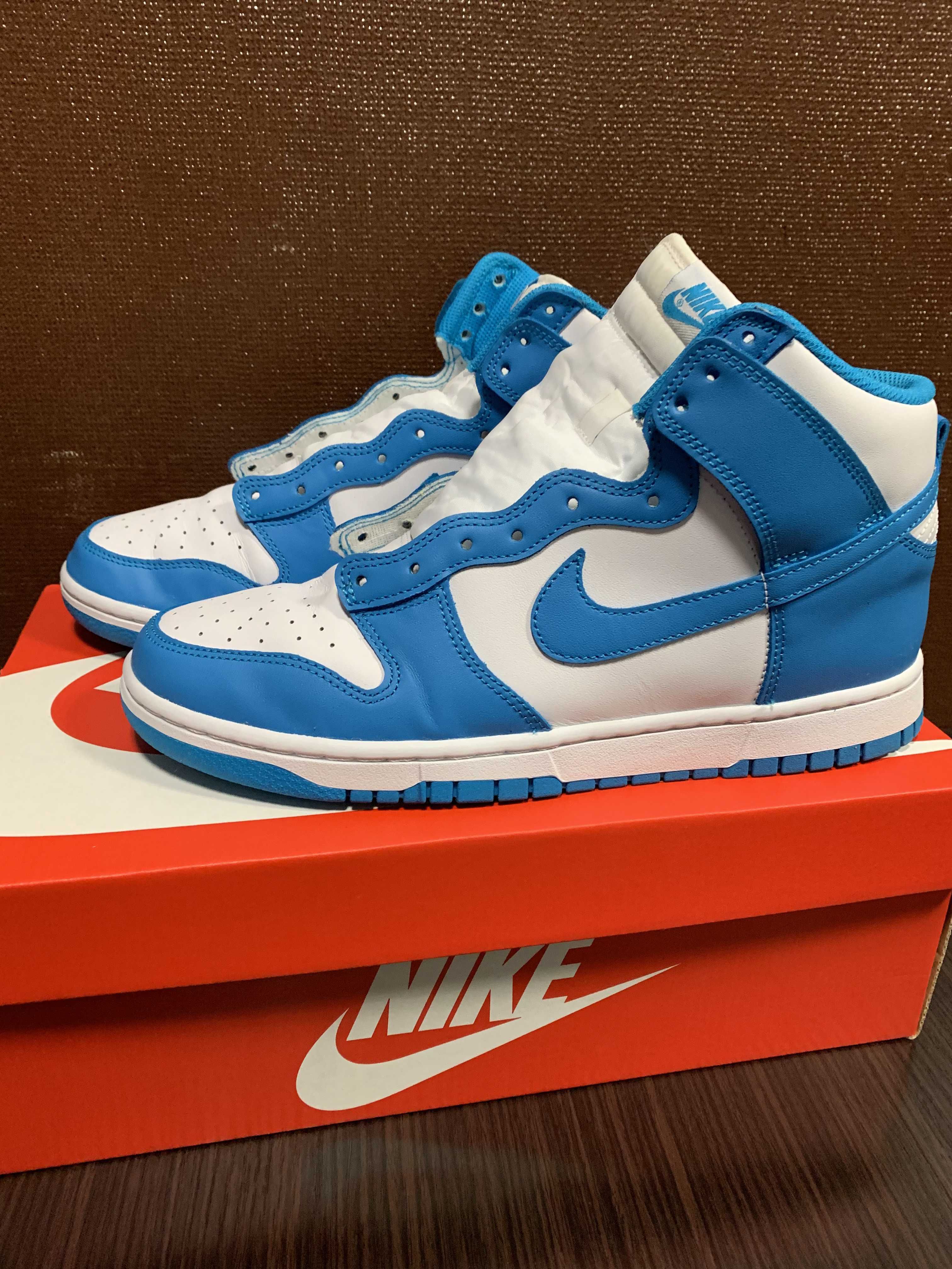 Nike Dunk High "Championship Blue"