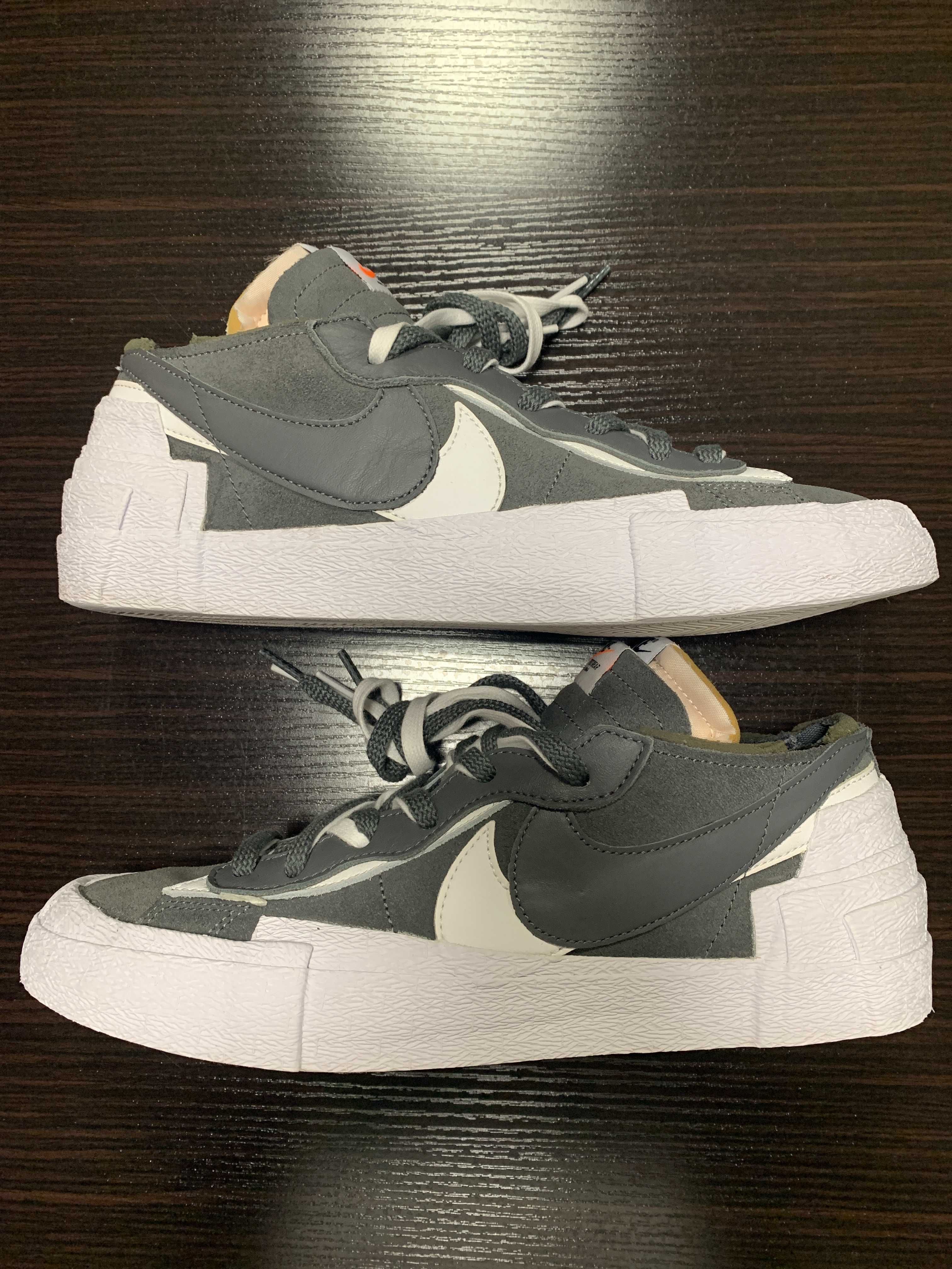 Sacai × Nike Blazer Low "Iron Grey"