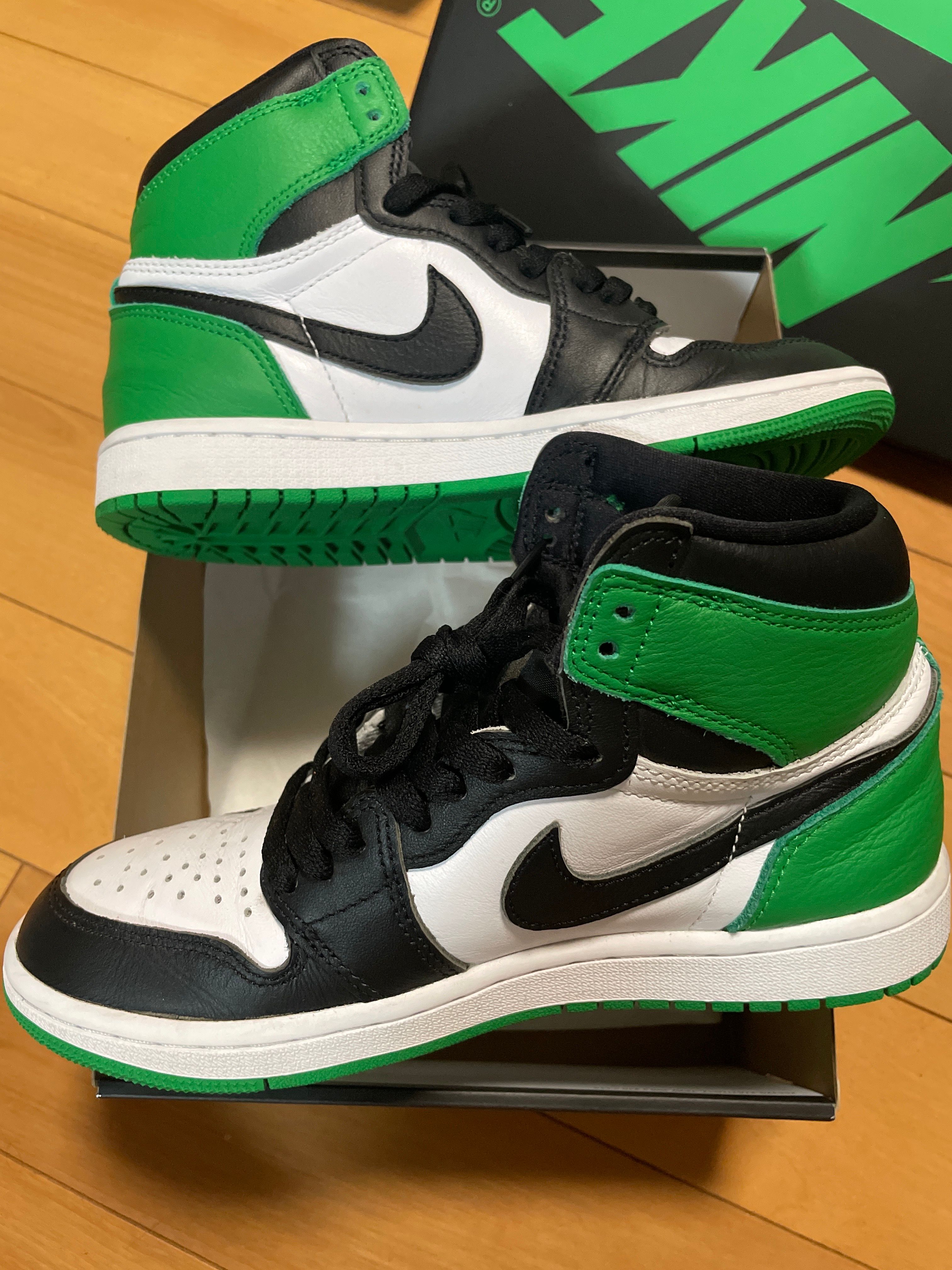 Nike Air Jordan 1 Retro High OG "Celtics/Black and Lucky Green" (2023)
