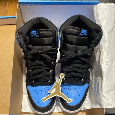 Nike GS Air Jordan 1 Retro High OG "University Blue/UNC Toe"