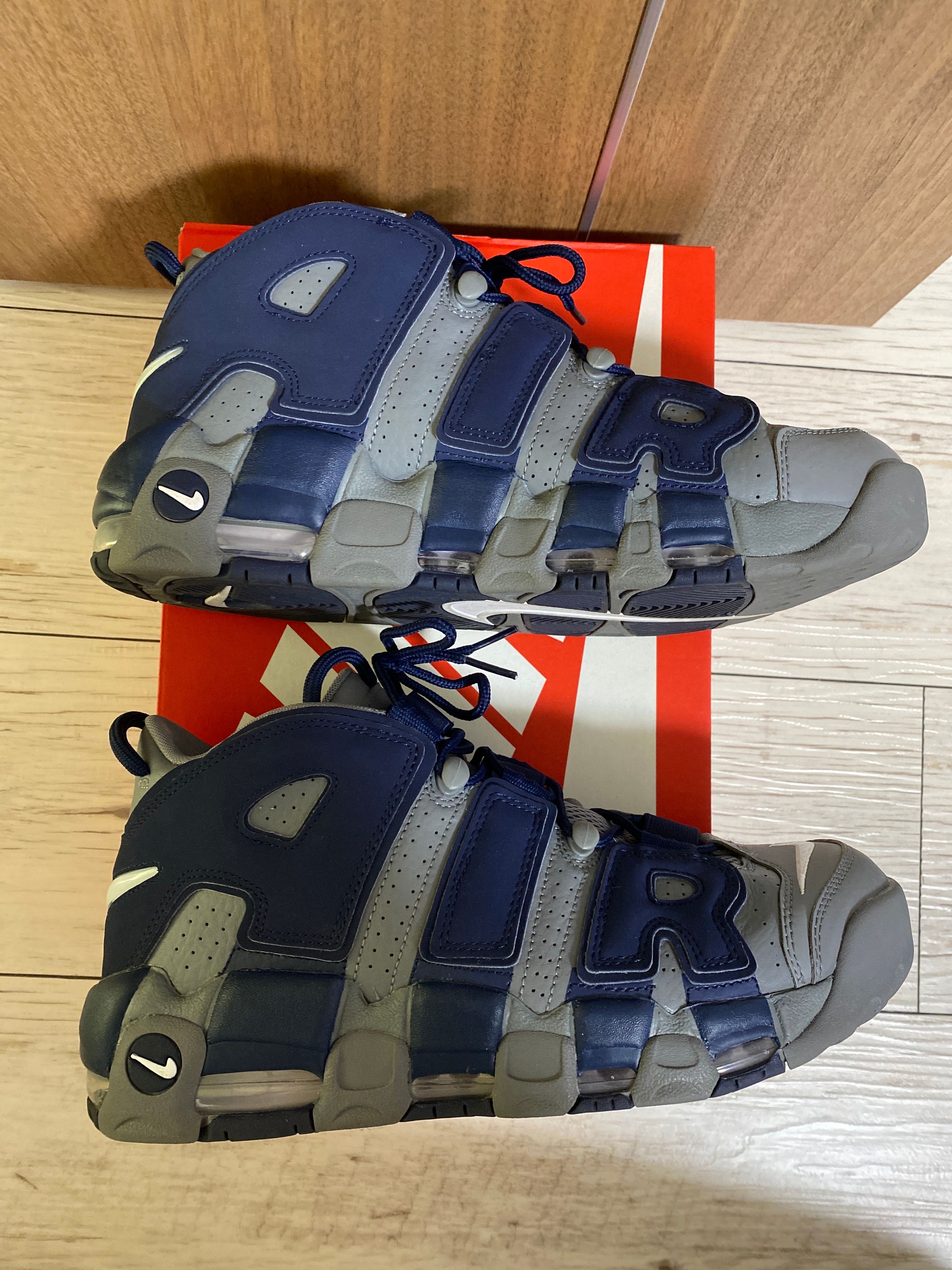 Nike Air More Uptempo '96 "Cool Grey/White/Midnight Navy"