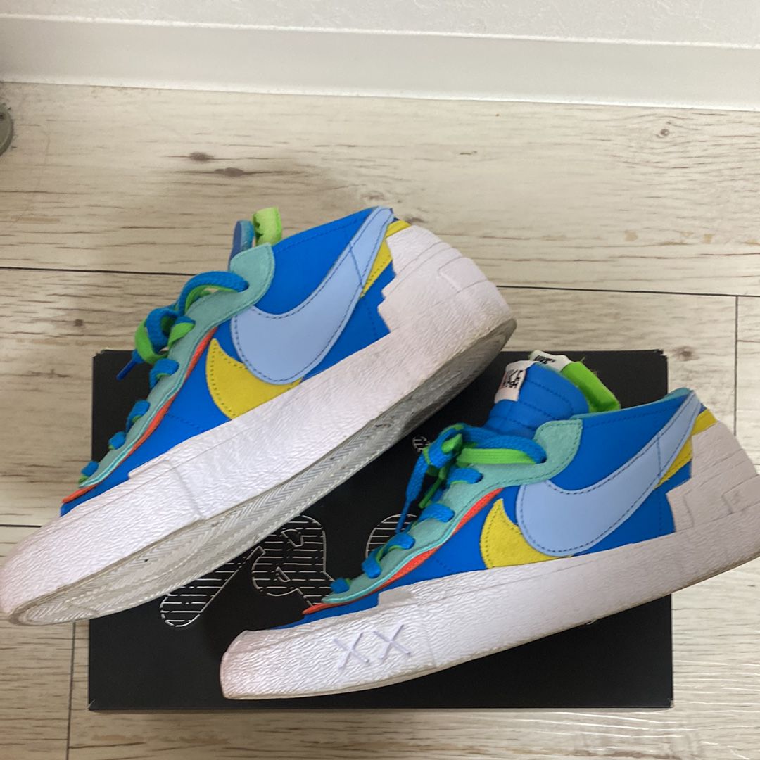 KAWS × sacai × Nike Blazer Low "Neptune Blue"