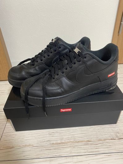 Supreme × Nike Air Force 1 Low "Black"