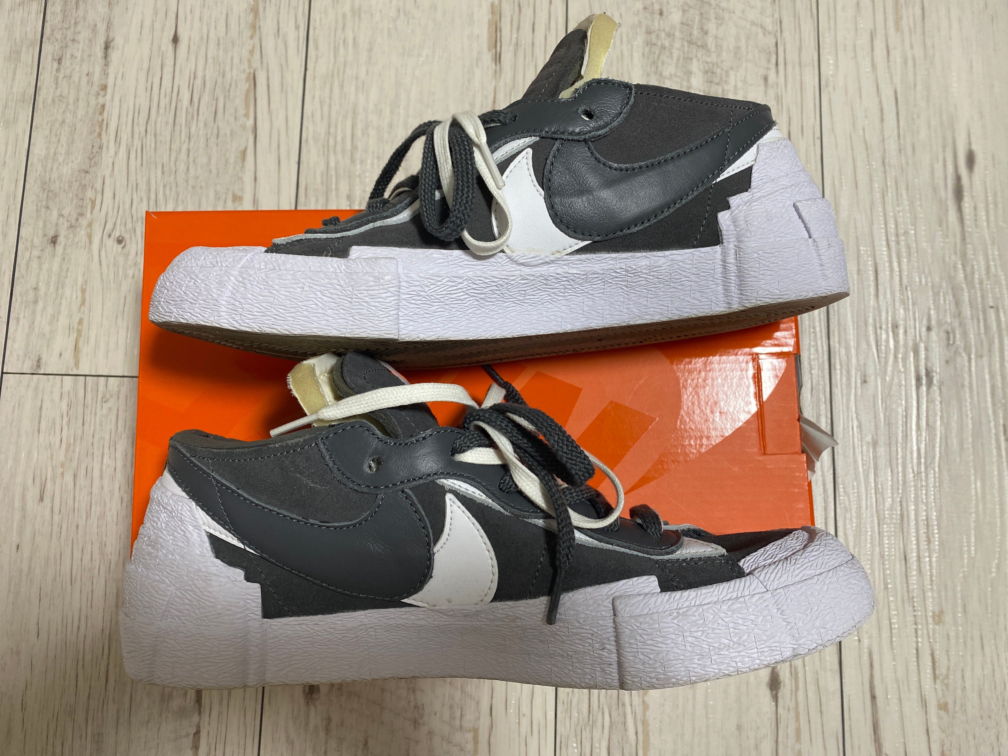 Sacai × Nike Blazer Low "Iron Grey"