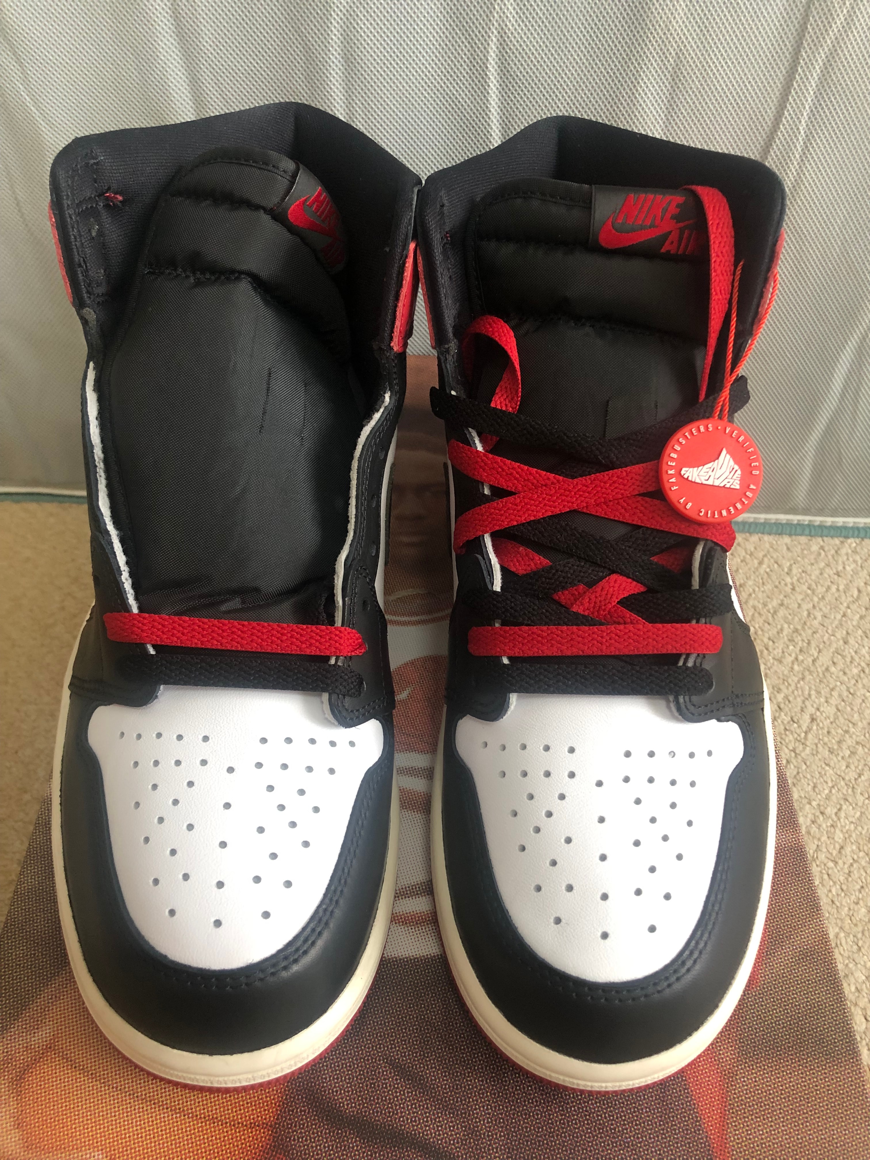 Nike Air Jordan 1 Retro High OG "Black Toe Reimagined"