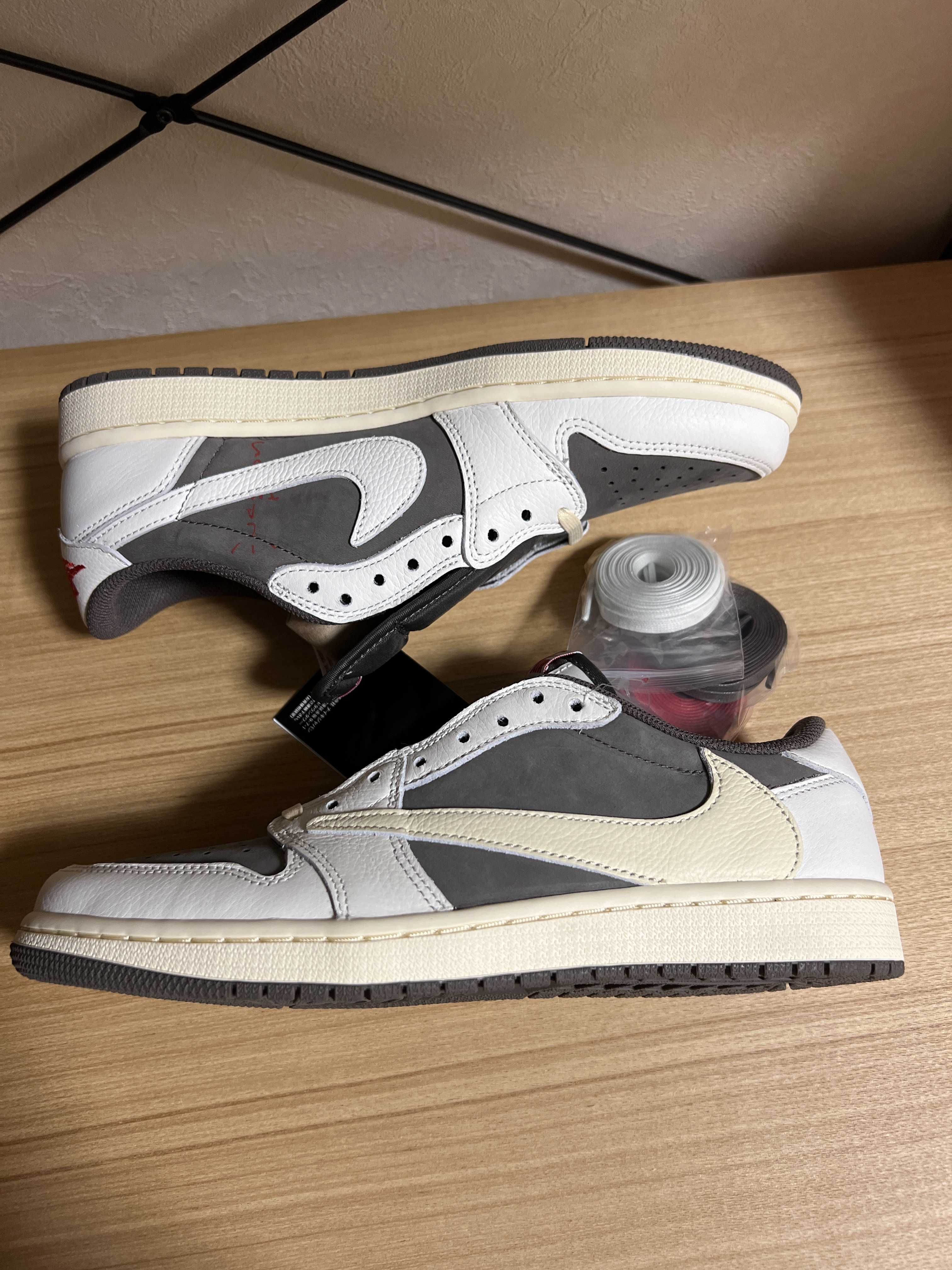 Travis Scott × Nike Air Jordan 1 Low OG SP "Reverse Mocha/Sail and Ridgerock"