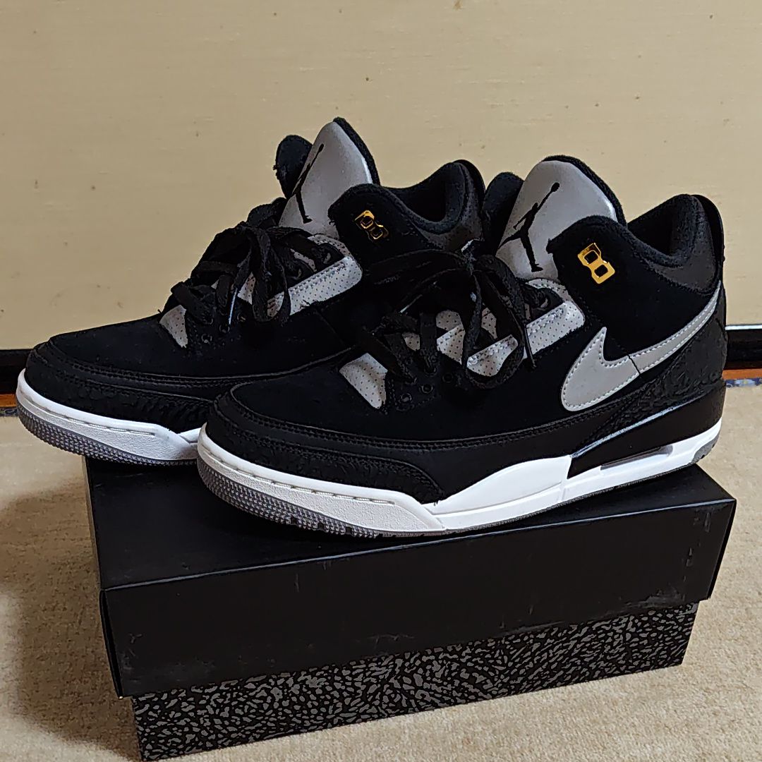 Nike Air Jordan 3 Retro Tinker "Black/Cement Grey"