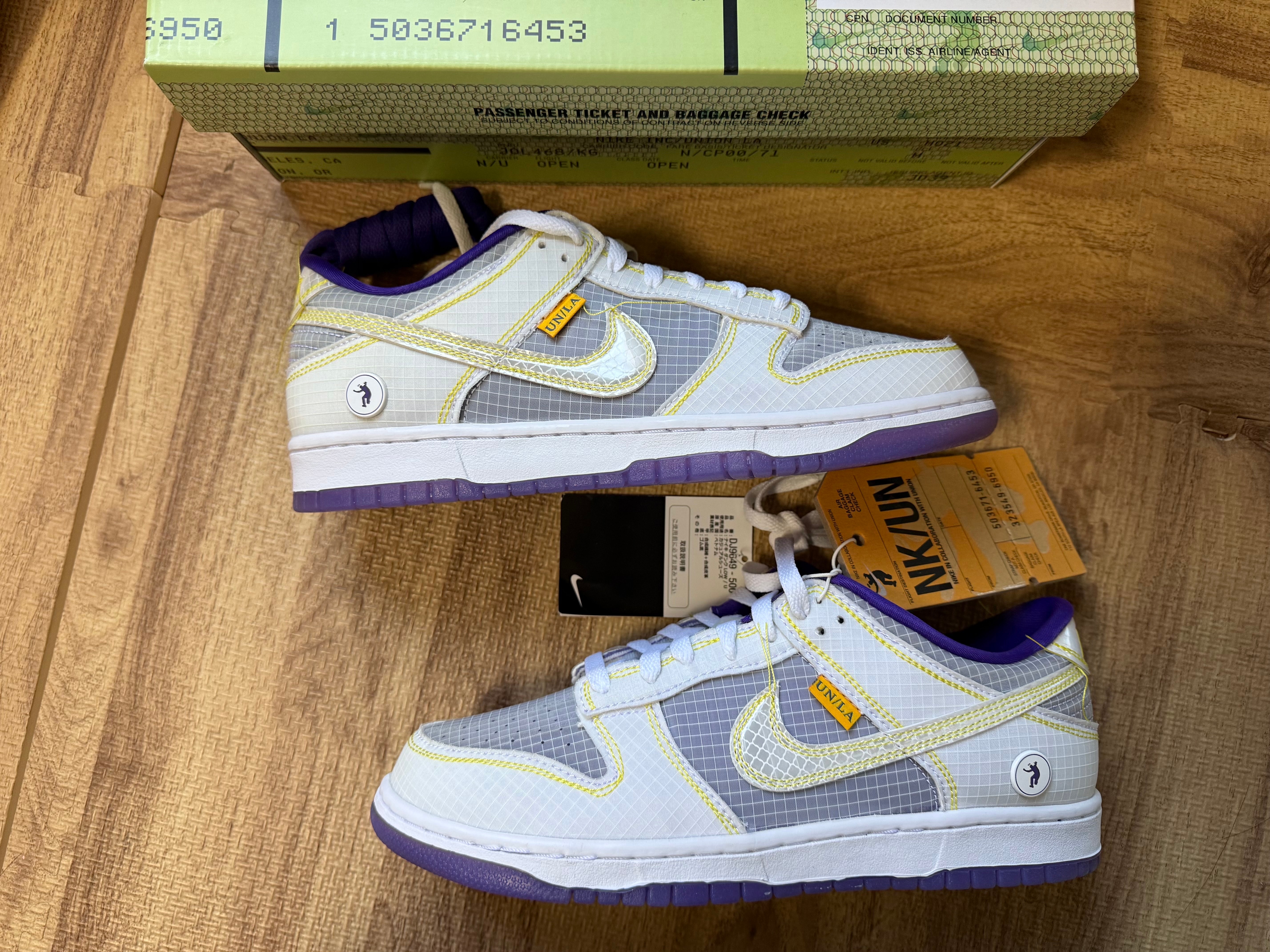 UNION × Nike Dunk Low "Court Purple"