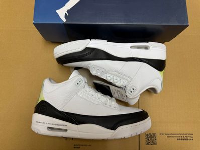 Fragment × Nike Air Jordan 3 "White/Black"