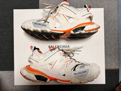 Balenciaga Track Sneaker "White/Orange"