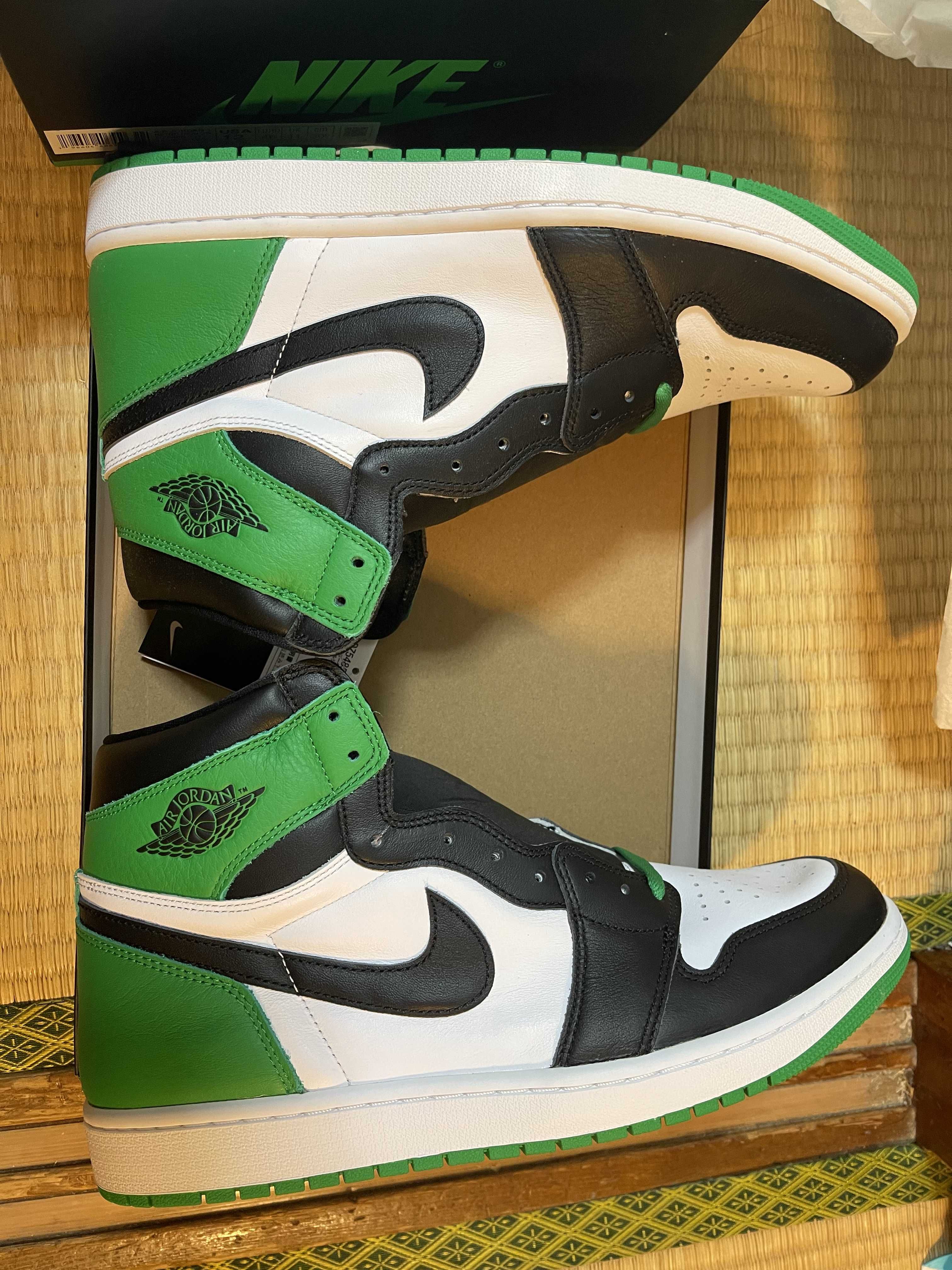 Nike Air Jordan 1 Retro High OG "Celtics/Black and Lucky Green" (2023)