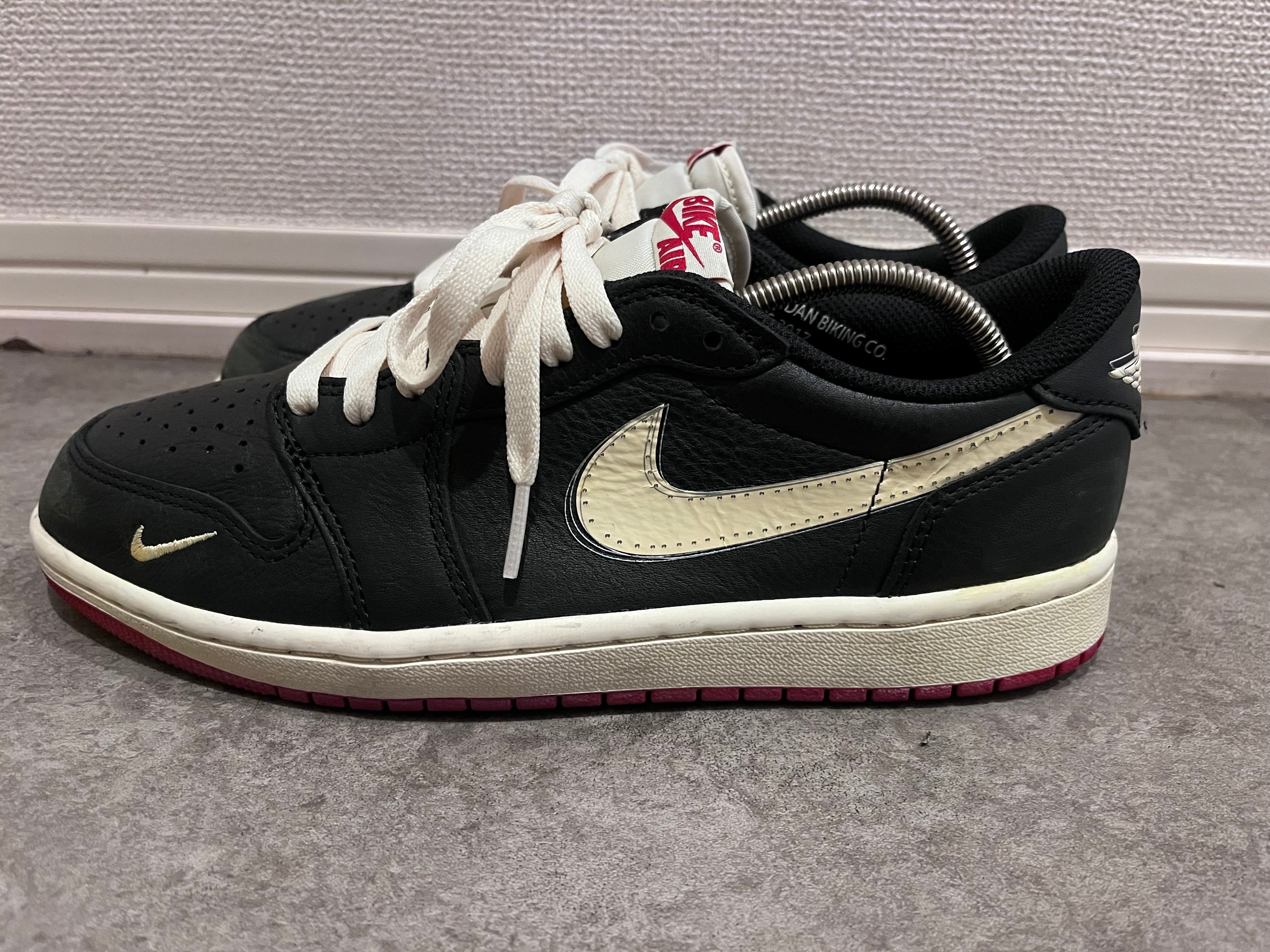 ナイジェルシルベスター × ナイキ エアジョーダン1 レトロ ロー OG "ベター ウィズ タイム"