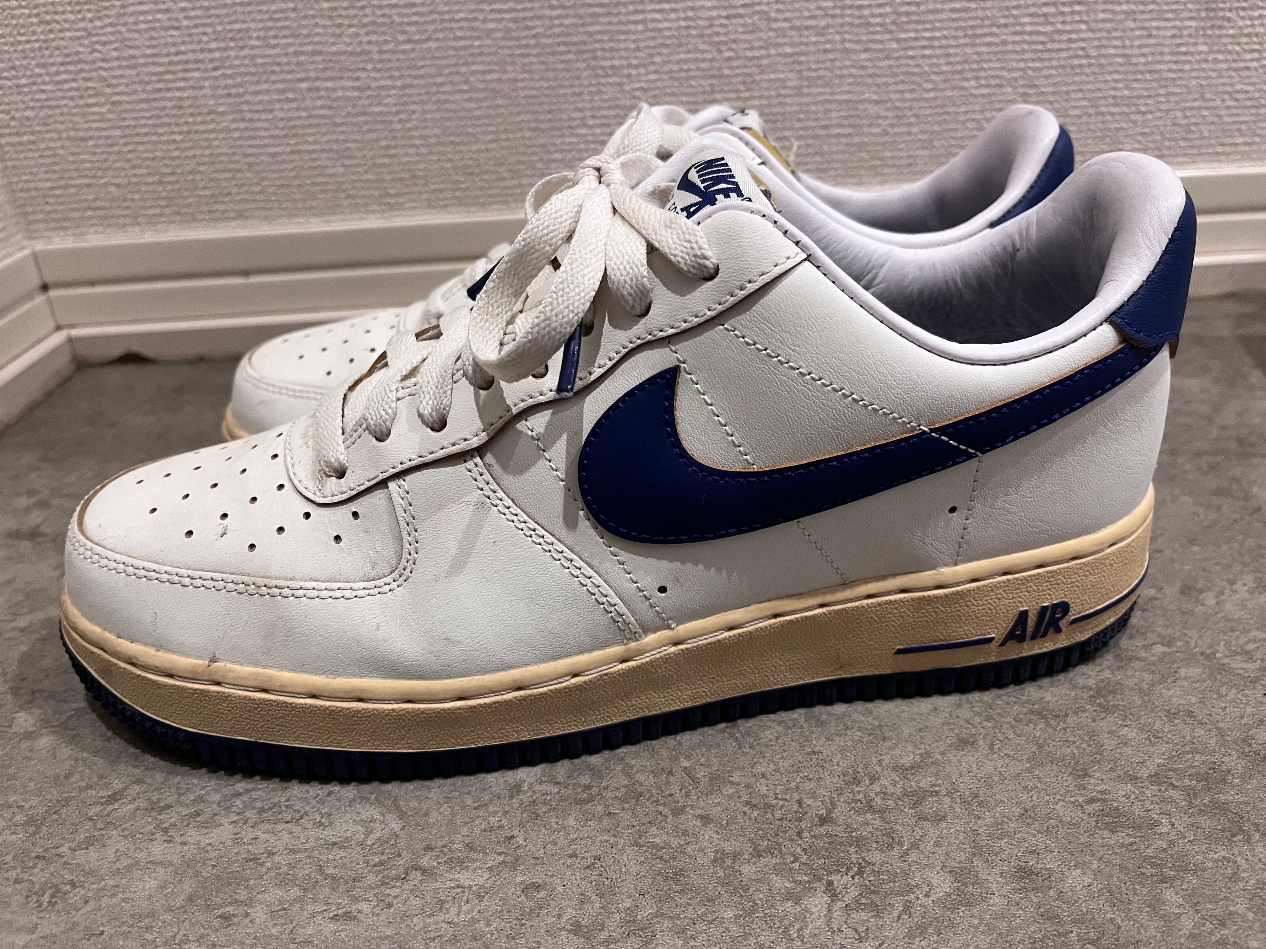 Nike Women's Air Force 1 '07 "Sail/Pale Vanilla/Gold Suede/Deep Royal Blue"