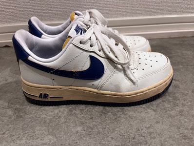 Nike Women's Air Force 1 '07 "Sail/Pale Vanilla/Gold Suede/Deep Royal Blue"