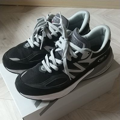 New Balance 990V6 "Black" (Heel NB Logo)