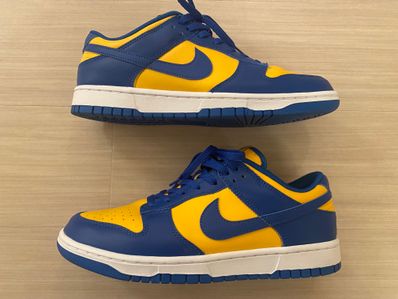 Nike Dunk Low "Blue Jay and University Gold"