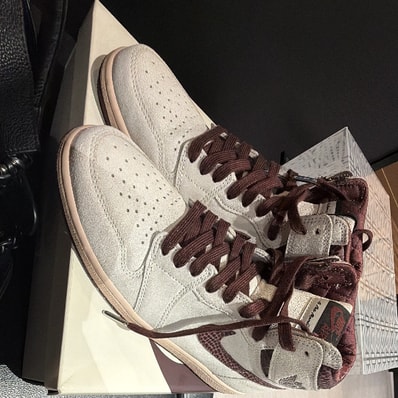 A Ma Maniere × Nike Jordan Air Ship SP "Summit White/Black"