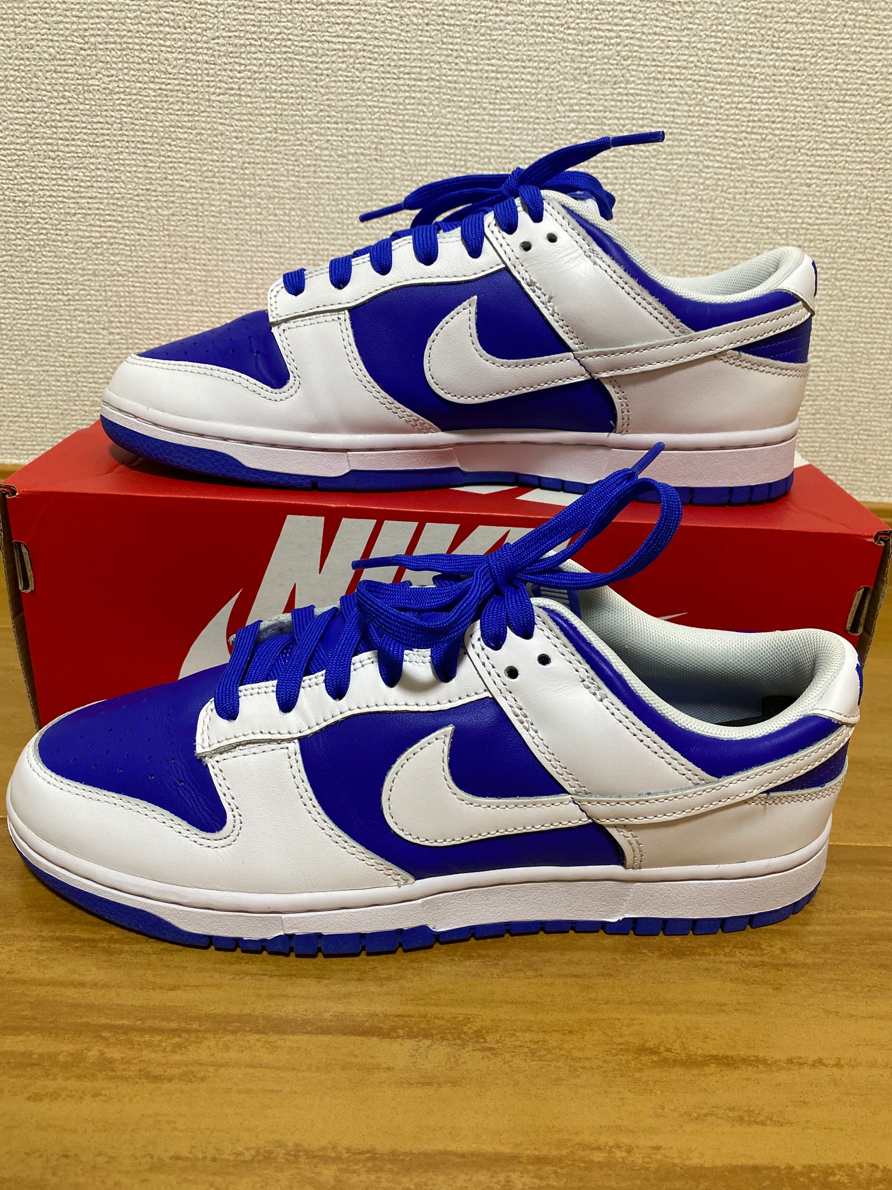 Nike Dunk Low Retro "Racer Blue and White"