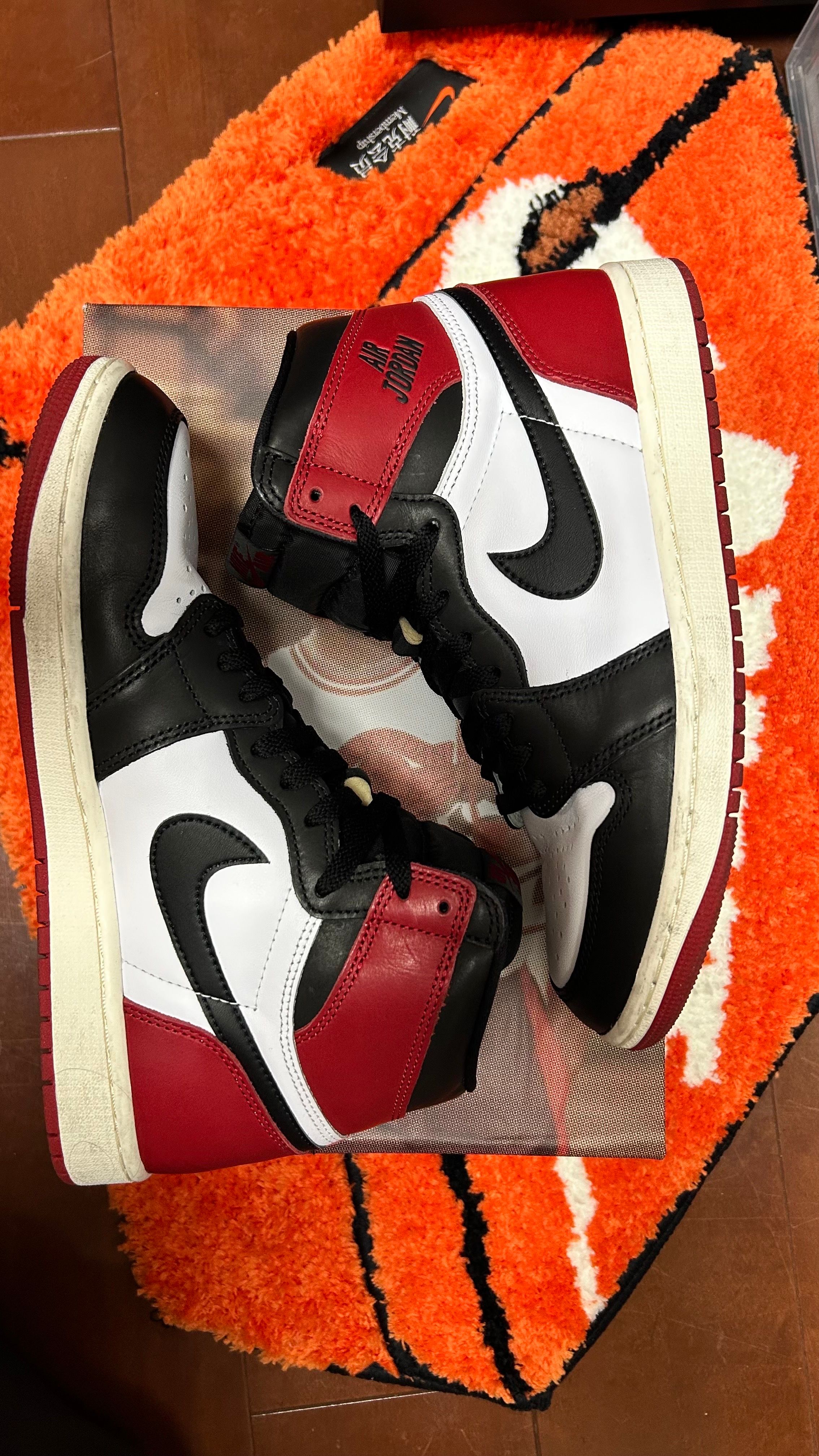 Nike Air Jordan 1 Retro High OG "Black Toe Reimagined"