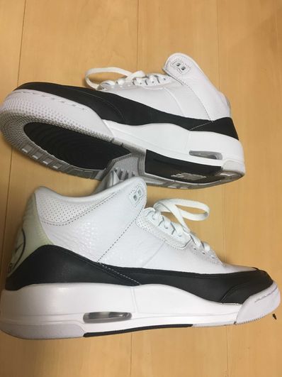 Fragment × Nike Air Jordan 3 "White/Black"