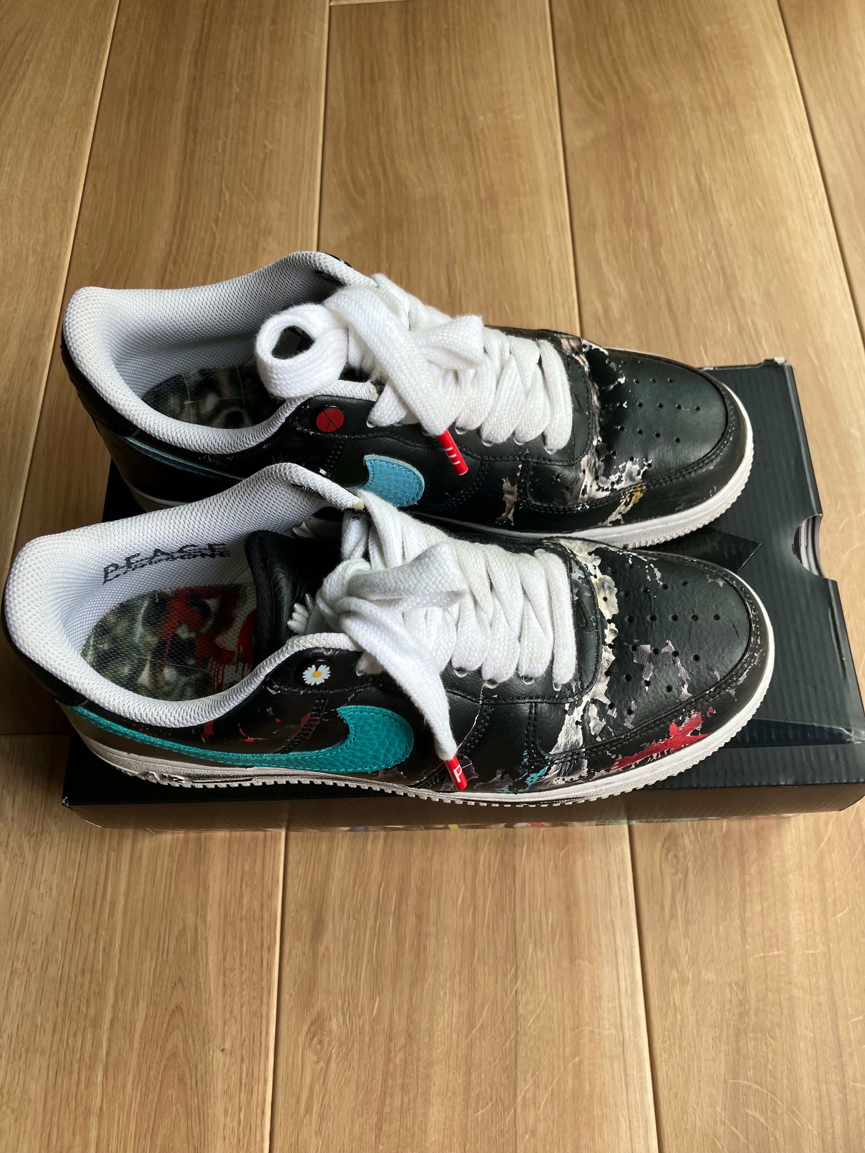 PEACEMINUSONE × Nike Air Force 1 Low '07 Para-Noise 3.0 "Black and Multi-Color" / G-DRAGON